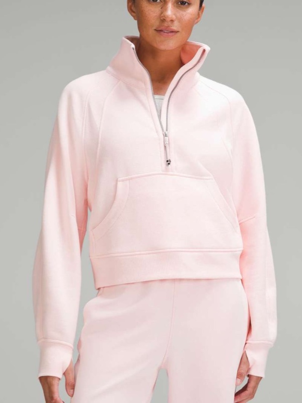 Lululemon Scuba Oversized Funnel-Neck Half Zip Extra Small Small